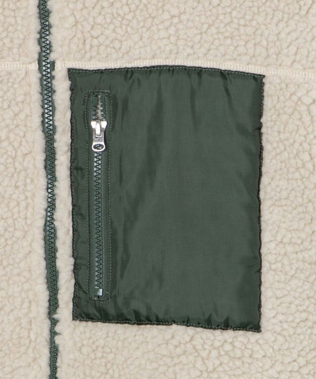 WEGO ボアブルゾン ベージュ