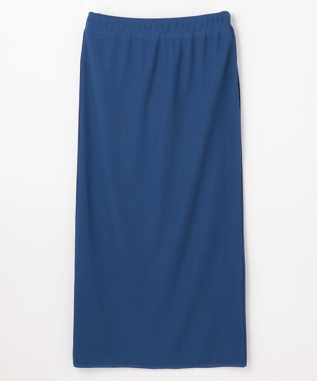 ANY L テレコナロースカート ブルー