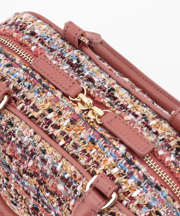 TOCCA 【美人百花掲載】OREILLER BAG ミニボストンバッグ ローズ系