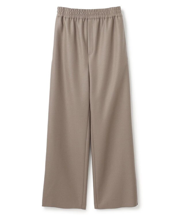 BEIGE， 【L-size】CORBY / ウエストゴムワイドパンツ Taupe