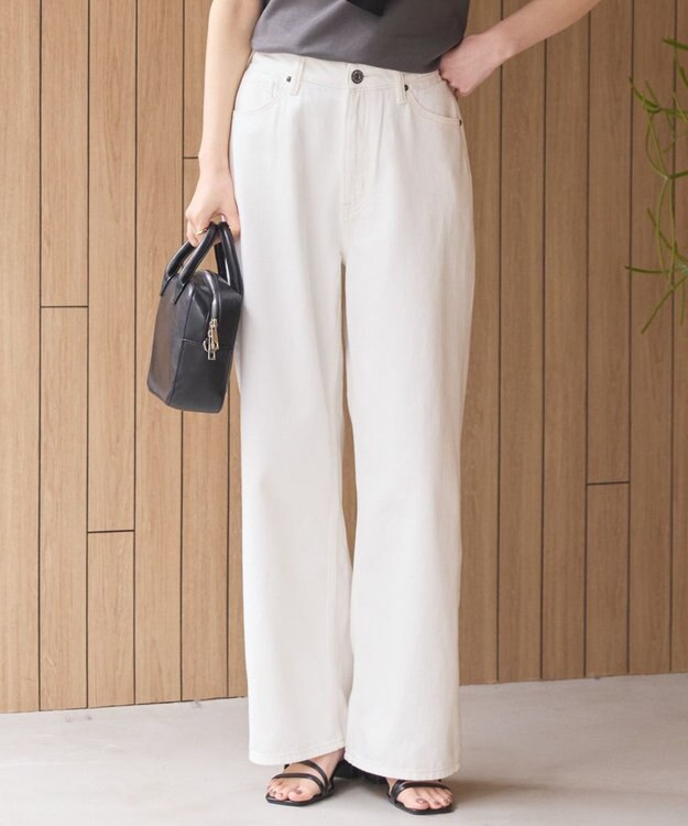 AMERICAN HOLIC ワイドデニム White