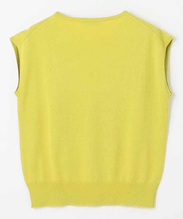 ANY 【2SET】ニットツインセット（ノースリーブニット＋カーディガン） アップルグリーン