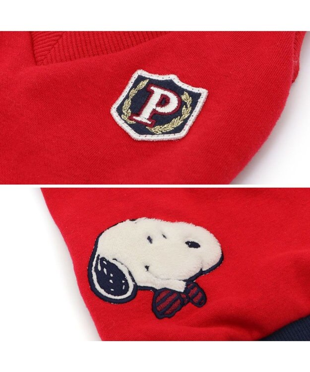 PET PARADISE スヌーピー おりこうトレーナー  レッド 小型犬 レッド