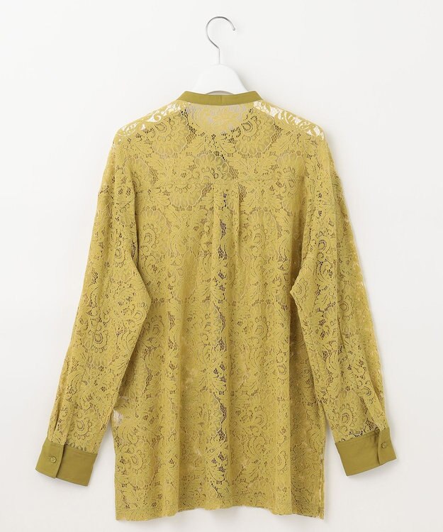 Feroux ヴィンテージレース ブラウス イエロー系