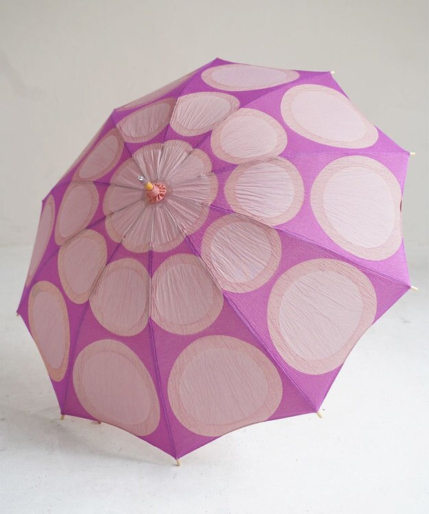槇田商店 菜-sai- はなまめ　日傘 紫