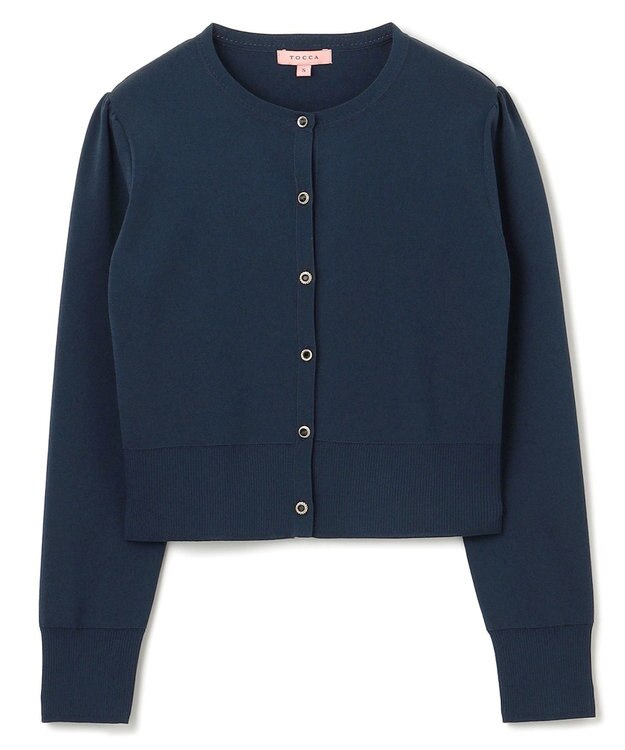 TOCCA 【洗える】DEW カーディガン ネイビー系