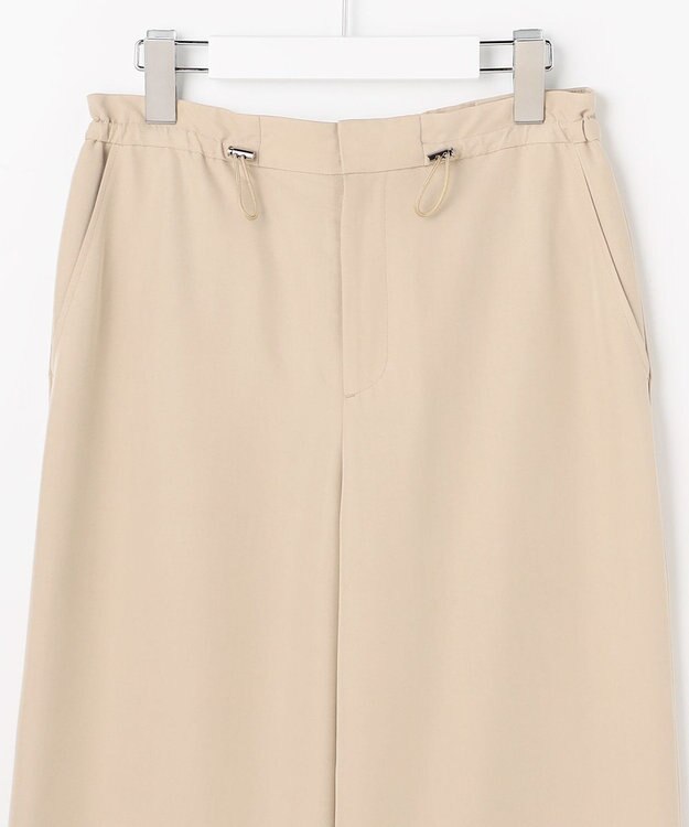 J.PRESS LADIES S Springピーチ セミワイド パンツ モカベージュ系