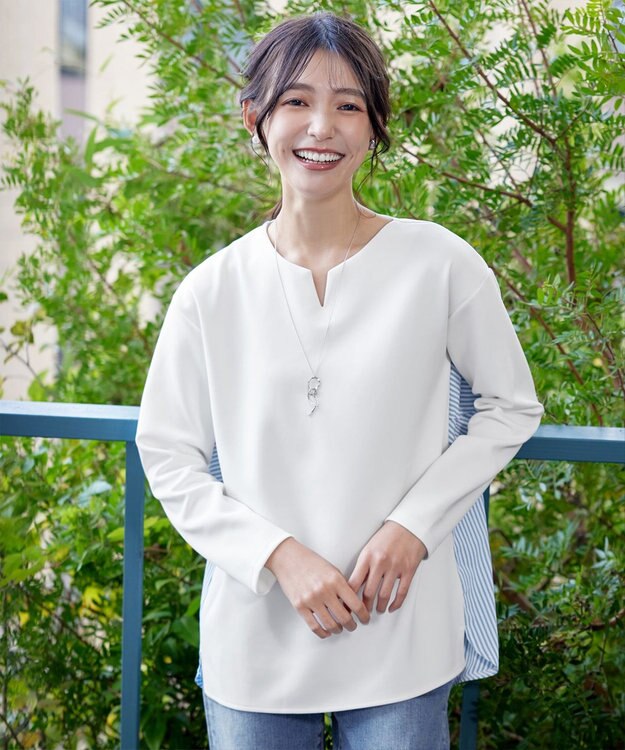 Tiaclasse 【安田美沙子さん着用】ノベルツイストネックレス シルバー