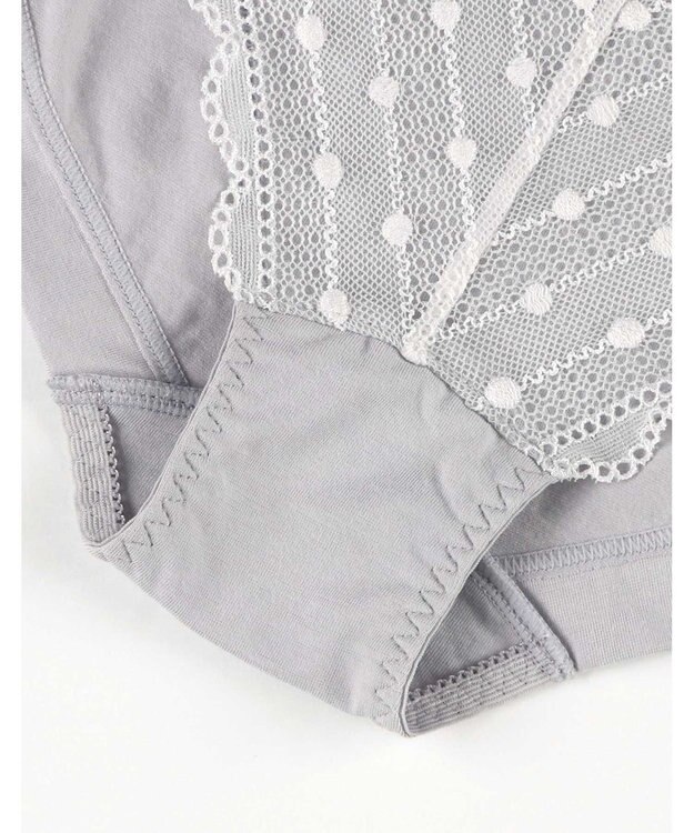 une nana cool 【リニューアル】 ポルカドットモールド ショーツ グレー