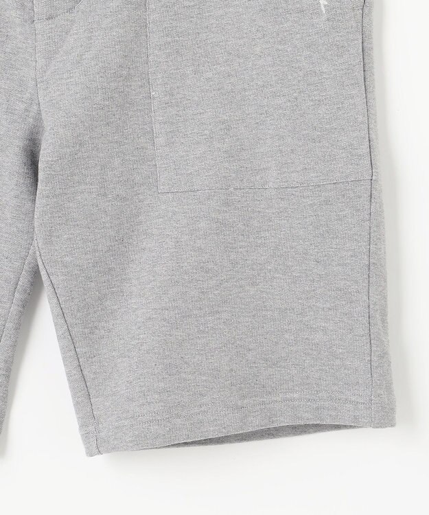 JOSEPH ABBOUD MOUNTAIN 【SPACE／UNISEX】オーガニックコットン使用 ヴィンテージインレー ショートパンツ ライトグレー系