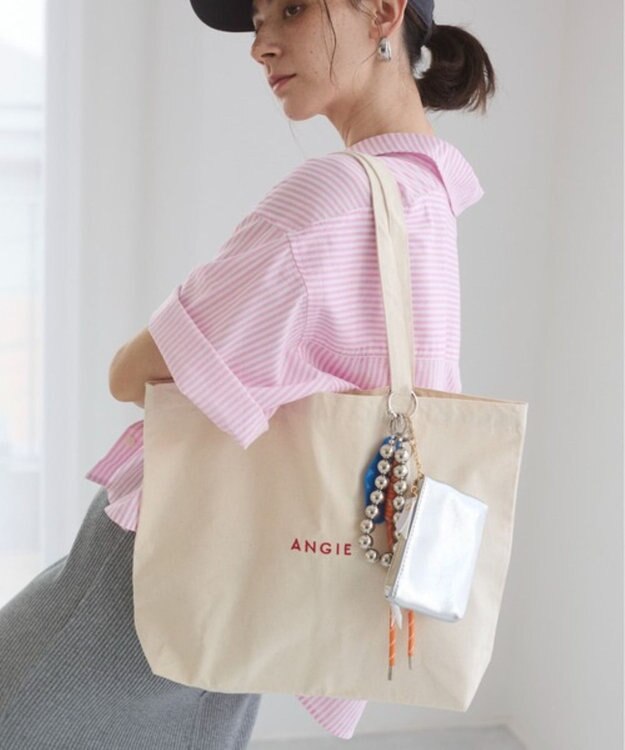 WEGO 【ANGIE VINTAGE】ANGIEロゴトートバック レッドその他