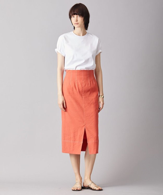 BEIGE， 【S-size】CAEN / カットソー White