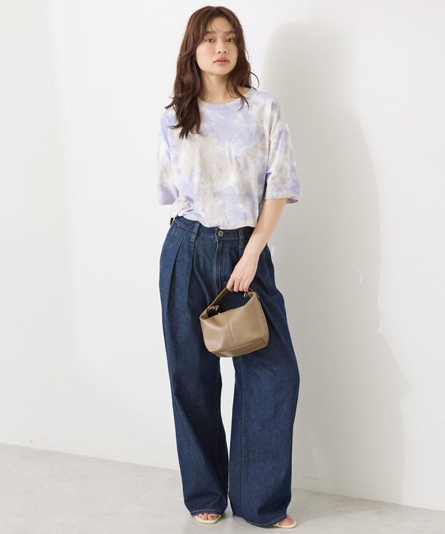 AMERICAN HOLIC 【WEB限定】タイダイ染めTシャツ Purple