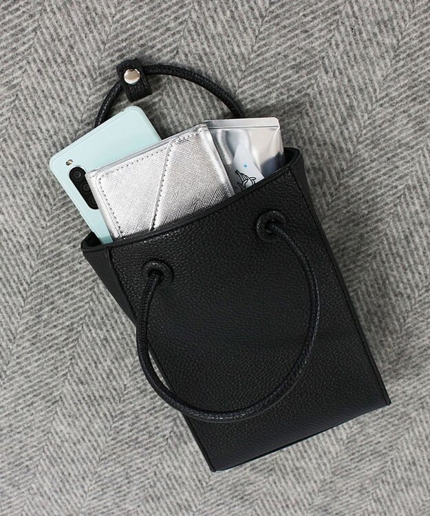 ROOTOTE 6466【直営店限定:ミニショルダー】LT.ベビールー.ミニボックス-A 01：ブラック