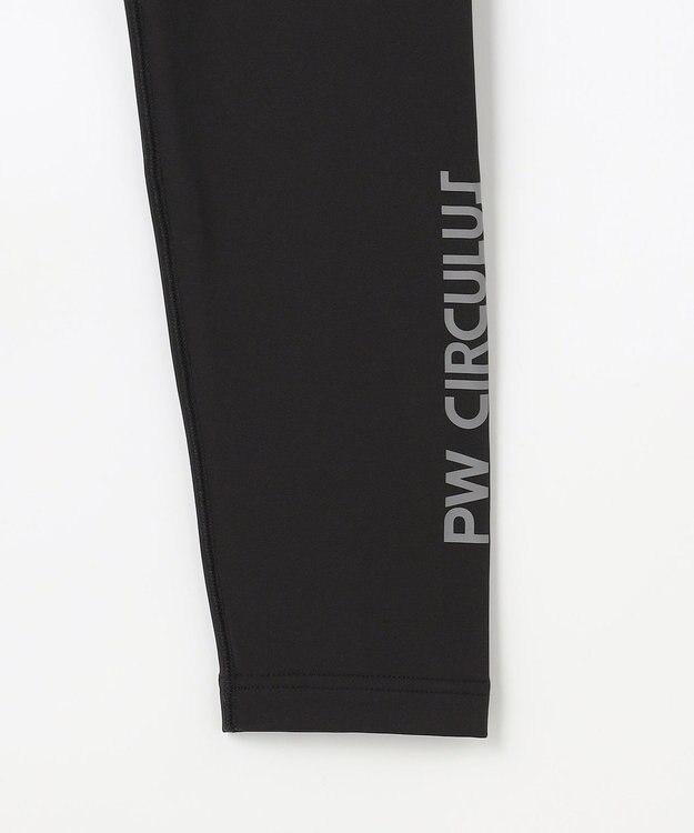 PW CIRCULUS 【WOMEN】裏起毛レギンスパンツ ゴルフウェア レディース ブラック系