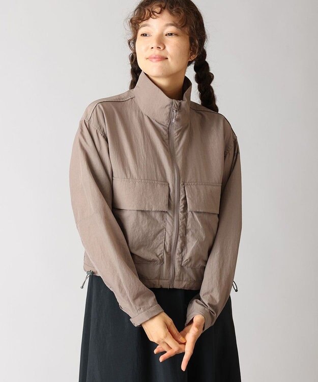 Columbia Columbia/ パラキューティクロップドカーゴウィンドブレーカー /コロンビア Iron