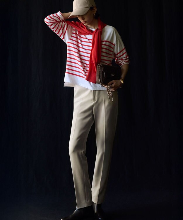 23区 【見上愛さん着用】ツイル キャップ ベージュ系