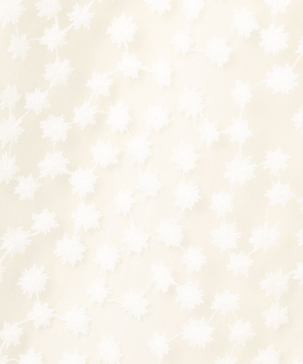 UNFILO L エンブロイダリー レーススカート エクリュ