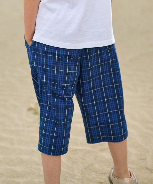 J.PRESS KIDS 【110-130cm】マドラスチェックパンツ ネイビー系5