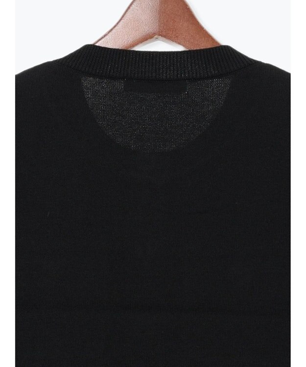 Te chichi ポケット付きニットベスト ブラック