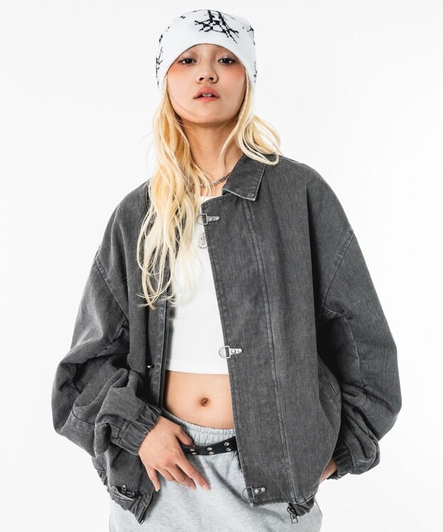 WEGO 【ユニセックス着用ITEM】ファイヤーマンジャケット グレー