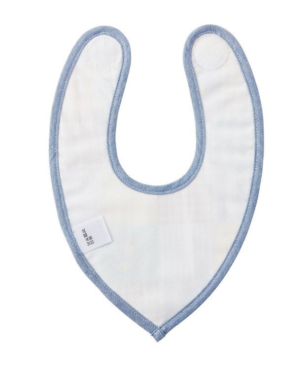 MIKI HOUSE HOT BISCUITS パッチワーク柄 スタイ はっ水 マルチカラー