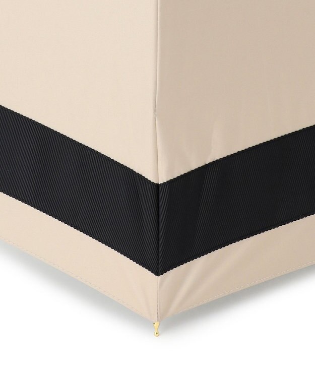 TOCCA 【晴雨兼用】SIDE RIBBON UMBRELLA 長傘 ベージュ系