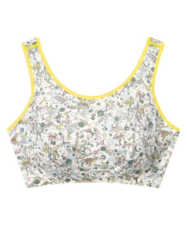 une nana cool MADE WITH LIBERTY FABRIC ナイトブラ　 YE