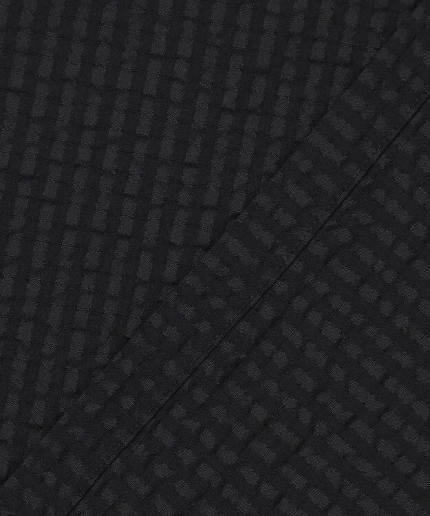 GOTAIRIKU リラックスシルエット【高通気性/吸水速乾】ドッツエアー クールマックスサッカーシャツ ブラック/26年新色