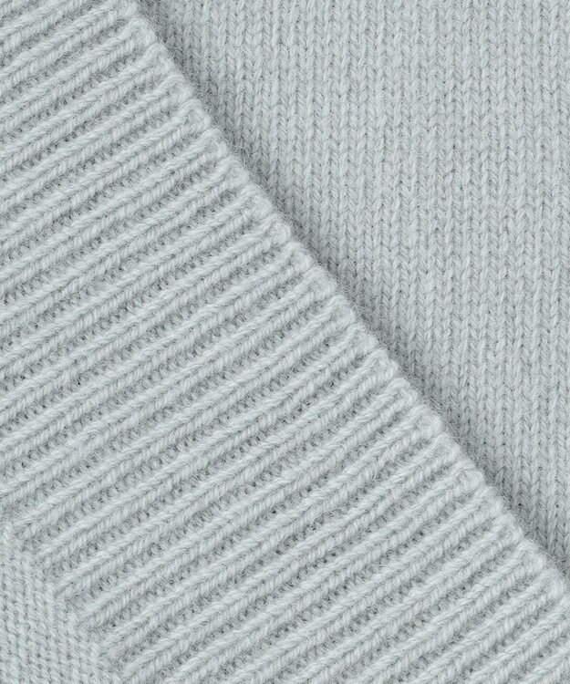 ICB L 【WEB限定】ファインメリノバルキー プルオーバー ミストグリーン系