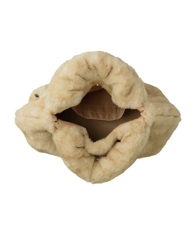 ROOTOTE 1325【まるで猫】SN.デリ.ファーブランケット-A 03：ベージュ