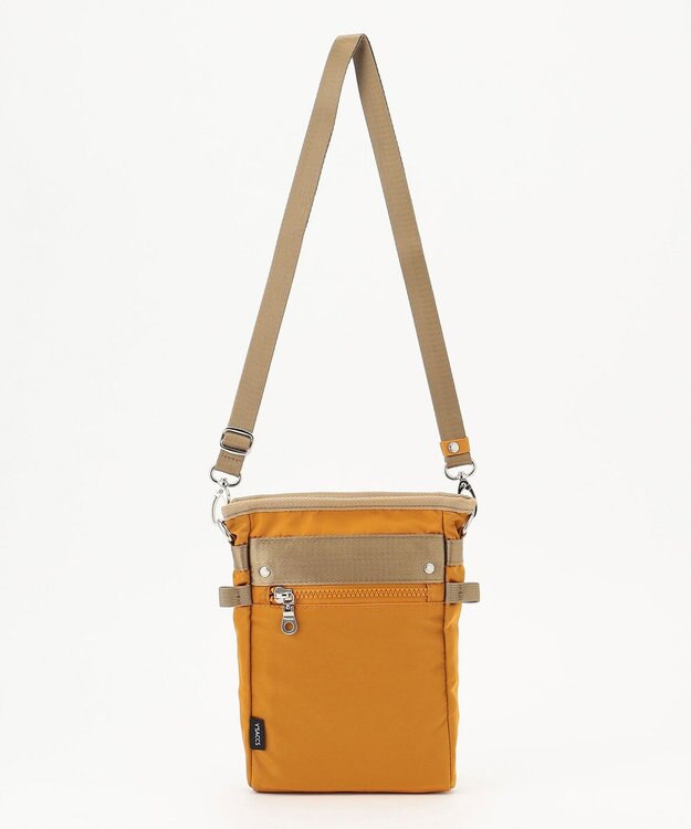 Y'SACCS テープデザイン　トラベルポシェット マスタード