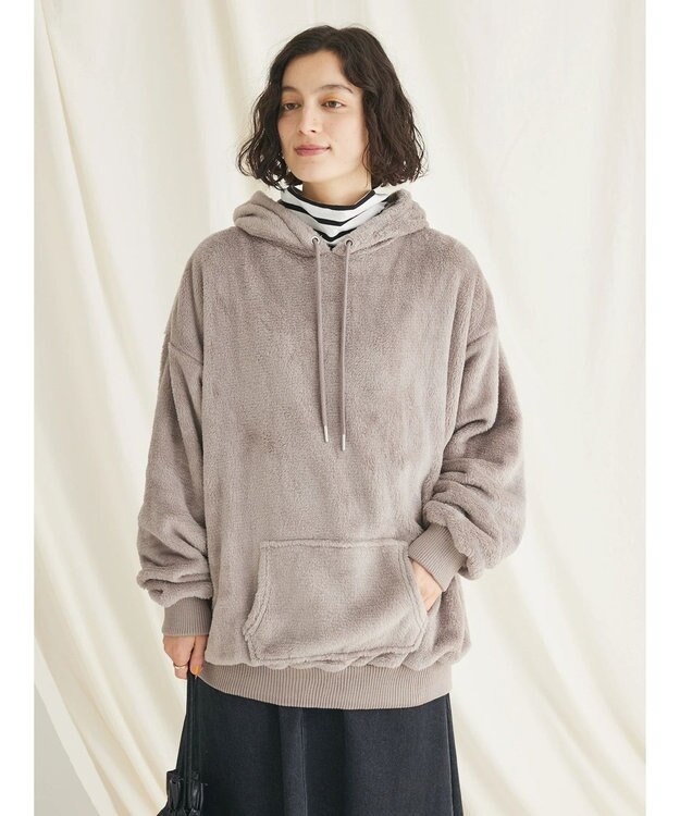 CRAFT STANDARD BOUTIQUE シャギーボアパーカー Mocha