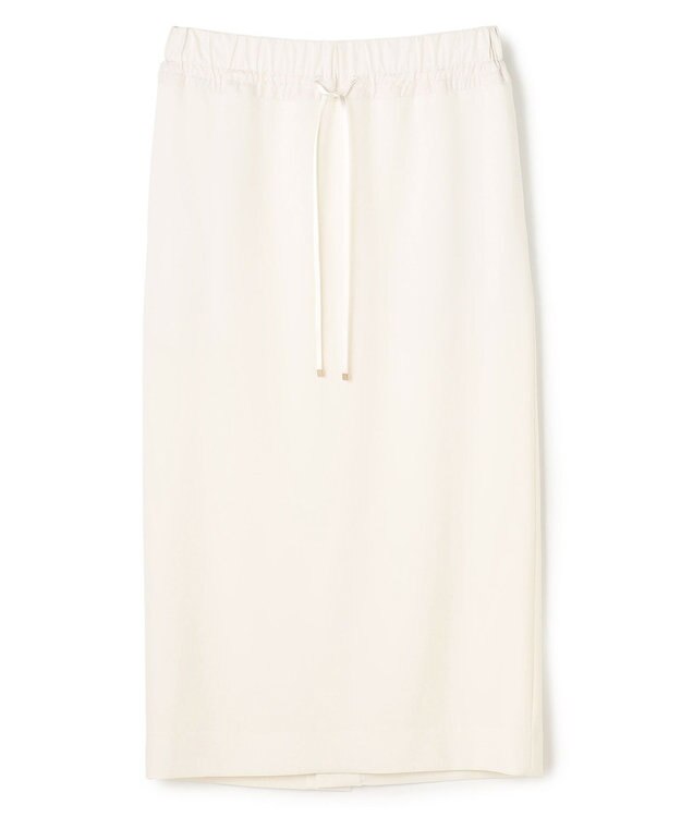 BEIGE， RUE / ドライタッチイージーIラインスカート Ecru