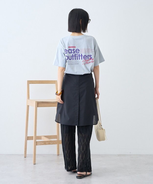 AMERICAN HOLIC 刺繍&フォトプリントTシャツ Light Gray