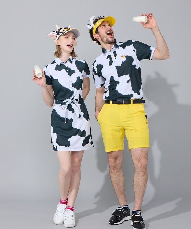 FILA GOLF／marie claire 【Loudmouth】柄ワンピース Cowz