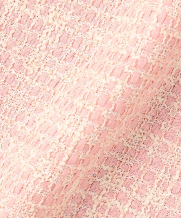 TOCCA 【洗える・消臭】 TWEED BLOSSOM ドレス ピンク系5