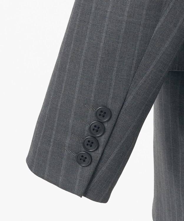 J.PRESS MEN 【WEB・一部店舗限定】インテリジェントストライプ スーツ グレー系2