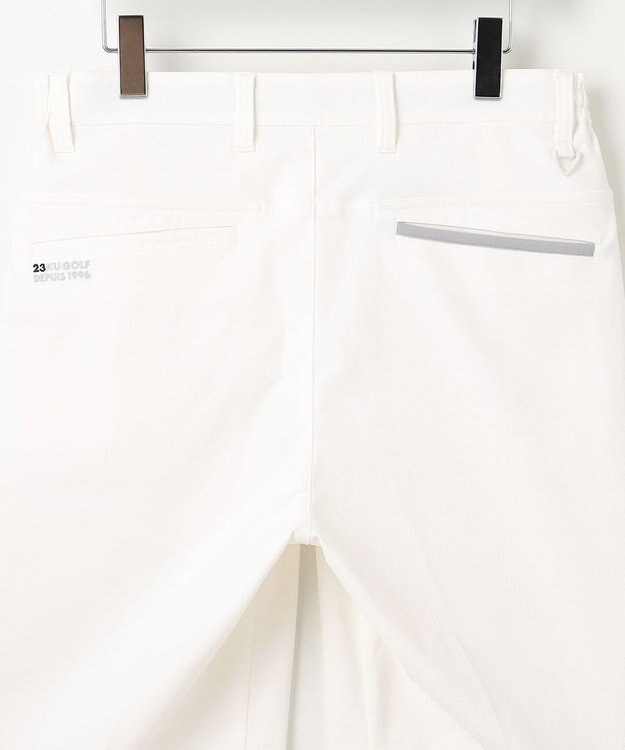 23区GOLF 【MEN】【ストレッチ】アポロテックストレッチハーフパンツ ホワイト系