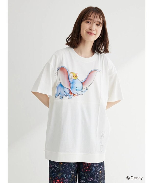 Green Parks Ｄｉｓｎｅｙ１００　ダンボ／Ｔシャツ White