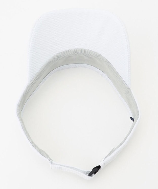 23区GOLF 【UNISEX】ポケッタブル  バイザー ホワイト系