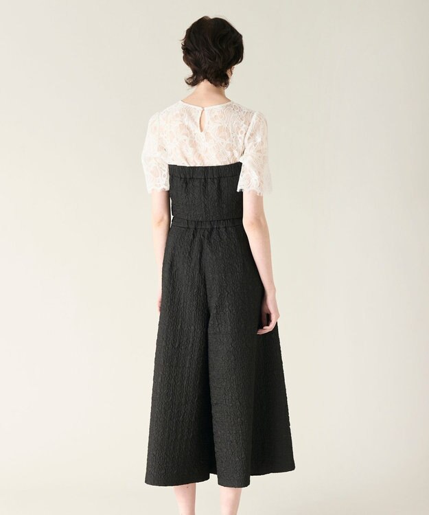 GRACE CONTINENTAL ビスチェsetワイドパンツ ブラック