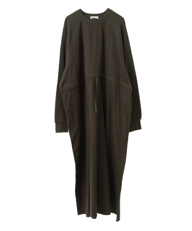 CRAFT STANDARD BOUTIQUE ワッフルスリーブワンピース Charcoal Gray