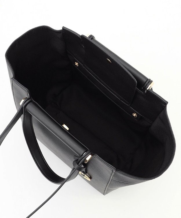 組曲 2wayハンドルトート バッグ ブラック系