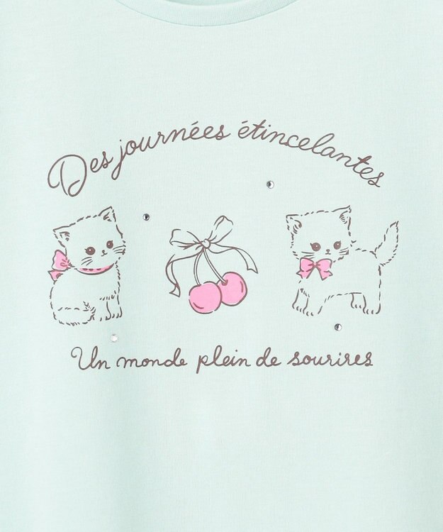 ANY KIDS セーラーカラー Tシャツ ミント