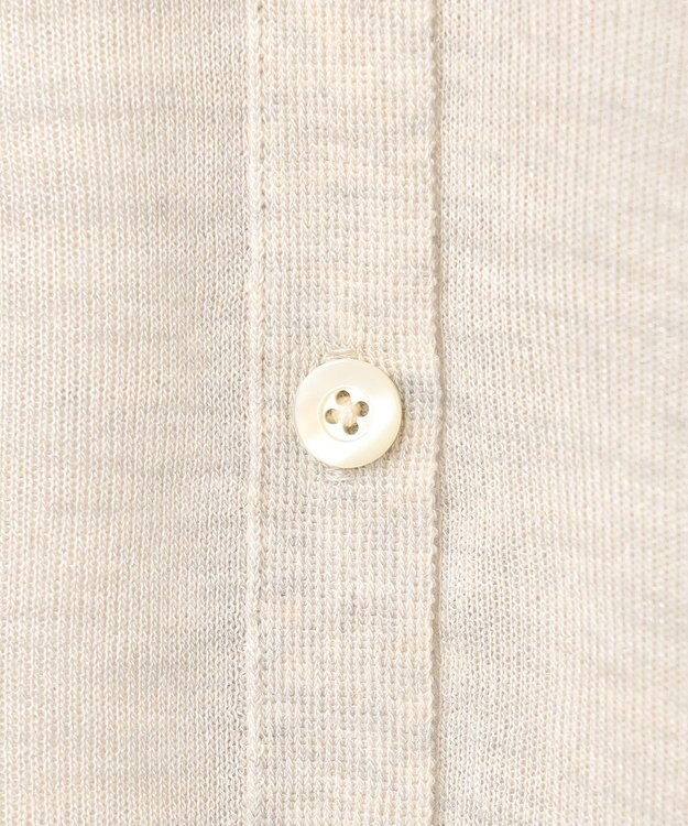 23区 L 【新色追加】シャイニーシアー ニット カーディガン ライトグレー系