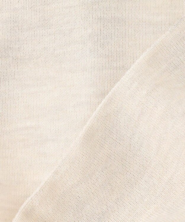 23区 L 【新色追加】シャイニーシアー ニット カーディガン ライトグレー系