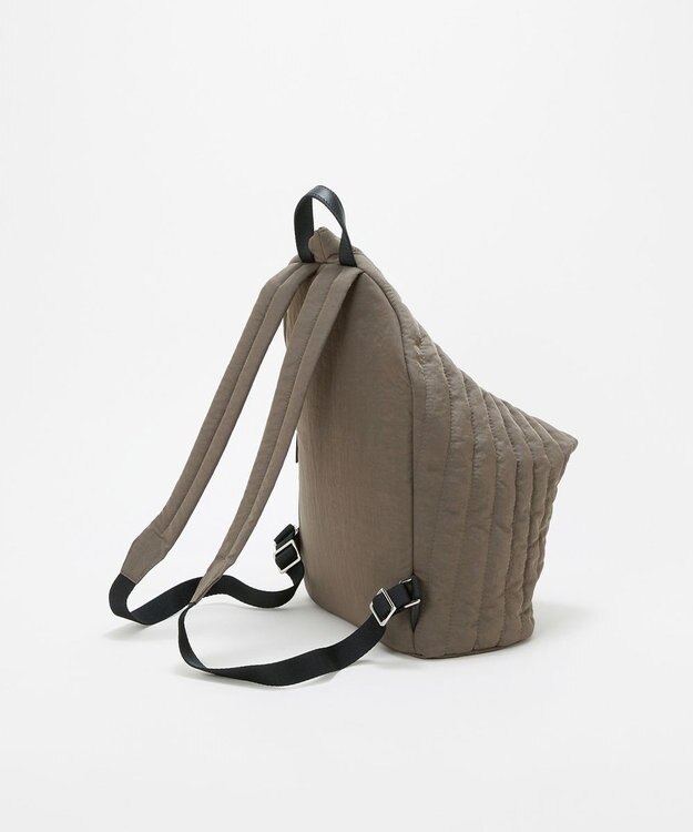 TOPKAPI 【TREASURE TOPKAPI】ナイロン キルティング アシンメトリー リュック グレー