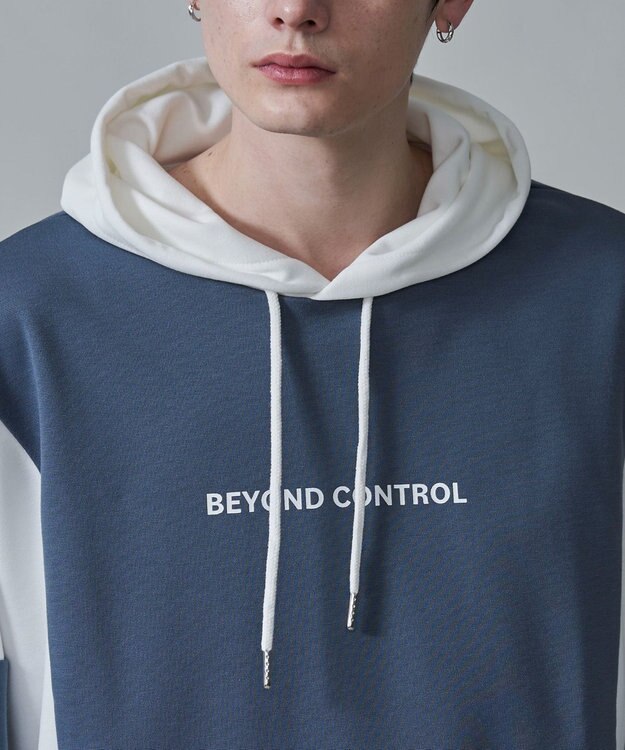 WEGO ドルマンポンチフードT（LS） ブルー