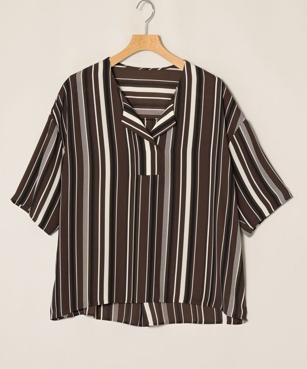 ONWARD Reuse Park 【any SiS】ブラウス春夏 ブラウン